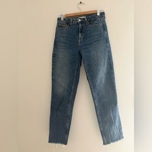 Topshop Classic Blue Denim Jeans